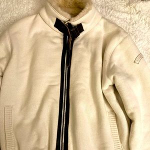 Schott NYC - Sherpa Lined Army Bomber Jacket